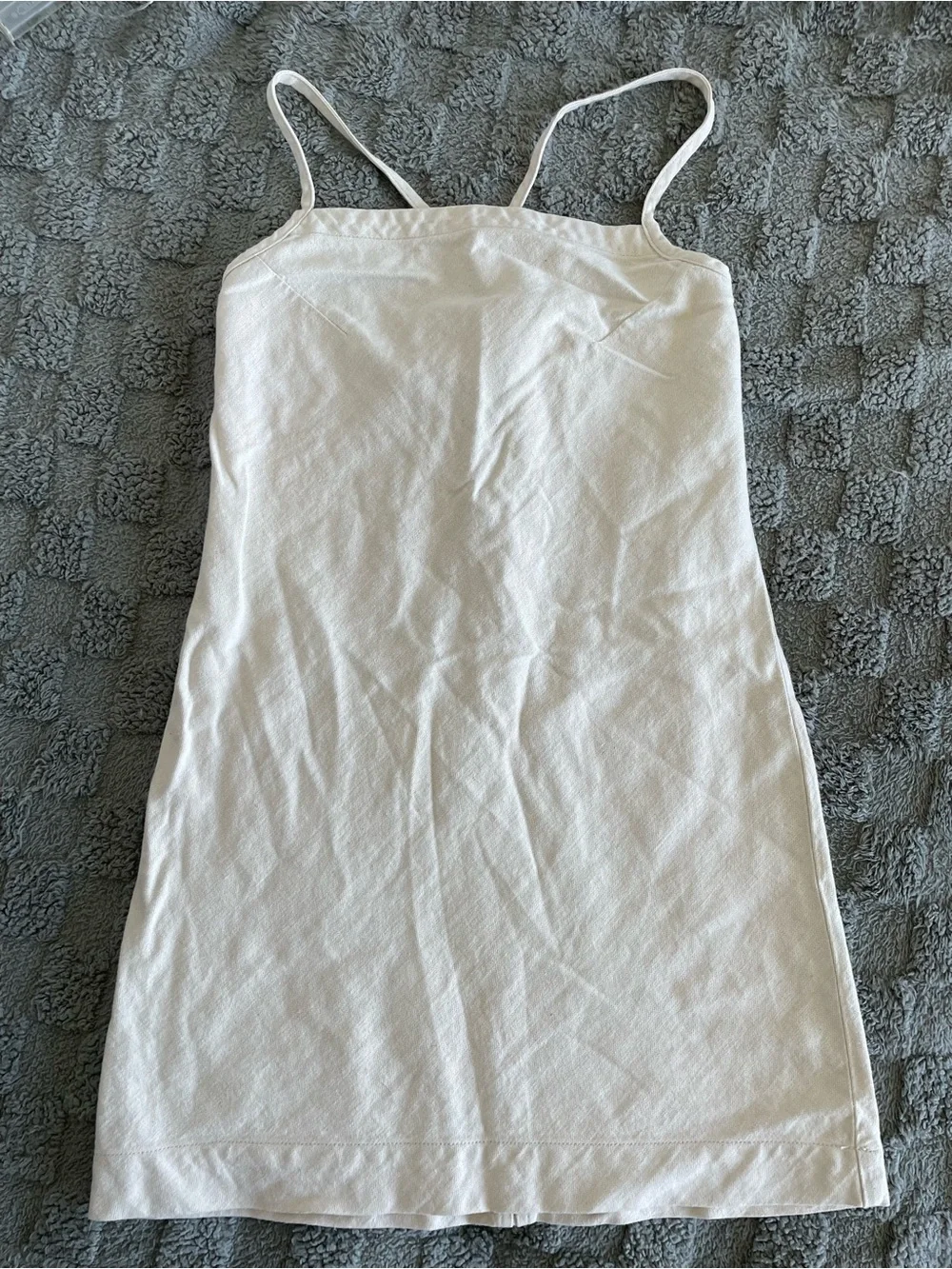 Rag & Bone New York BNWT Denim Tie Mini Dress - Picture 2 of 4